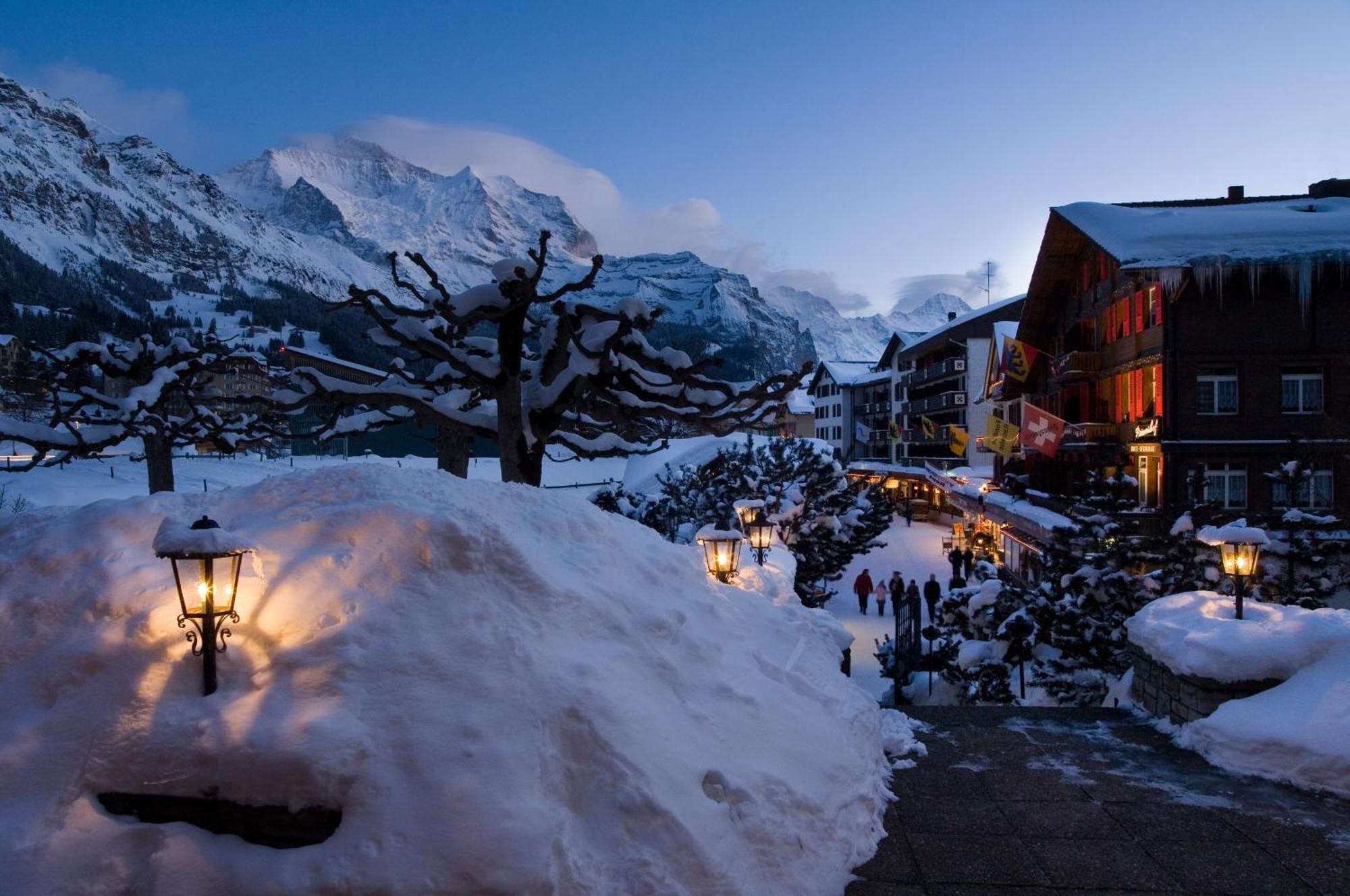 Hotel Schoenegg Wengen Eksteriør bilde