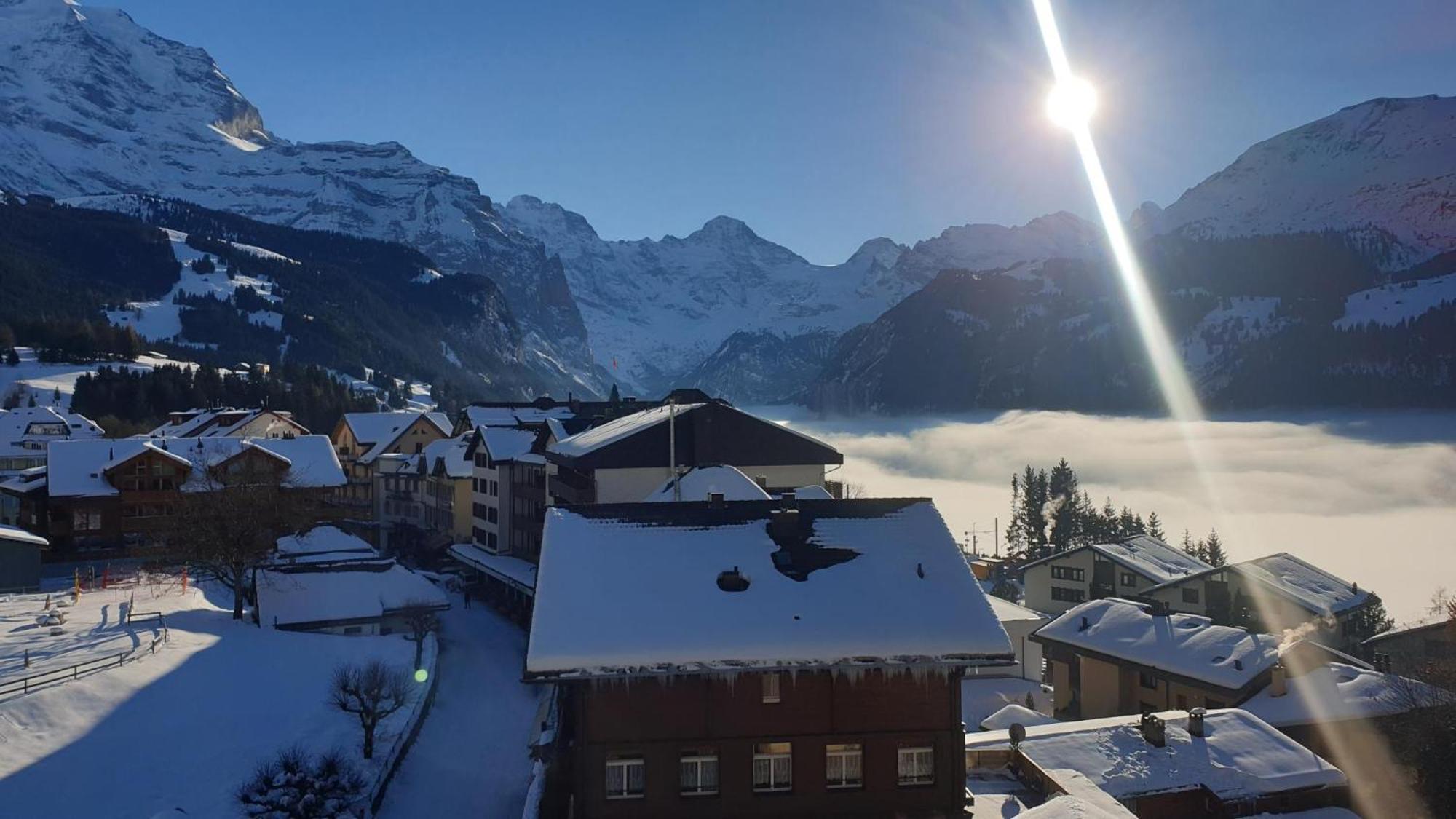 Hotel Schoenegg Wengen Eksteriør bilde