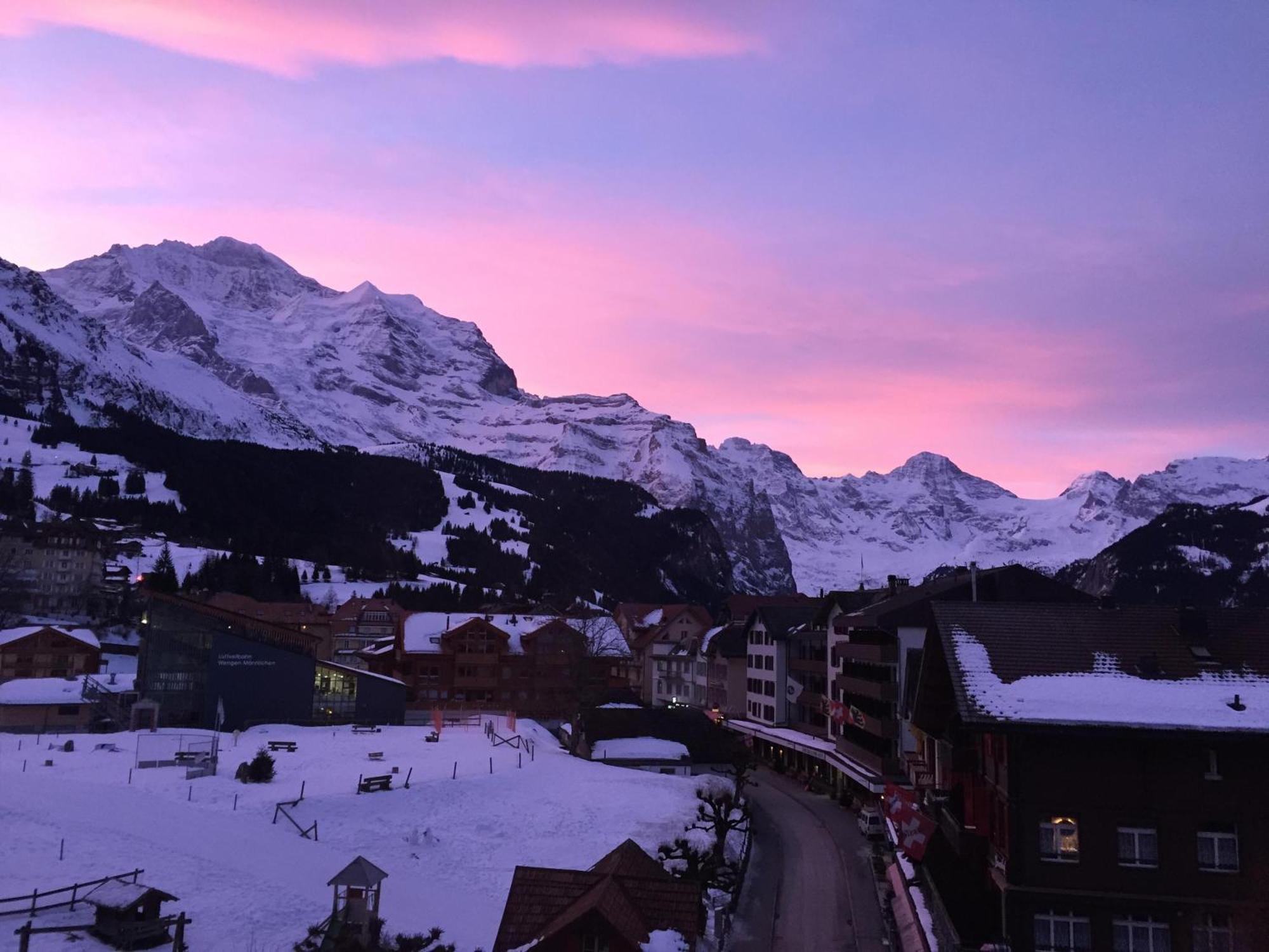 Hotel Schoenegg Wengen Eksteriør bilde