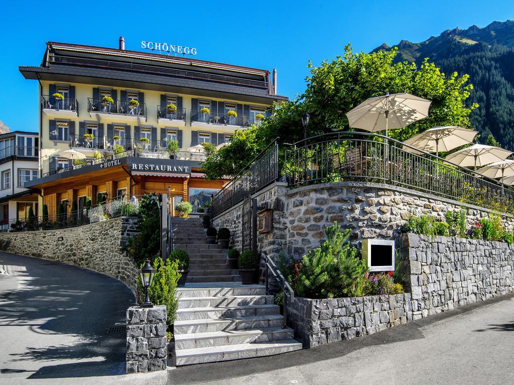 Hotel Schoenegg Wengen Eksteriør bilde