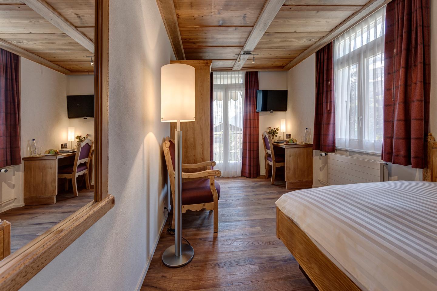 Hotel Schoenegg Wengen Rom bilde